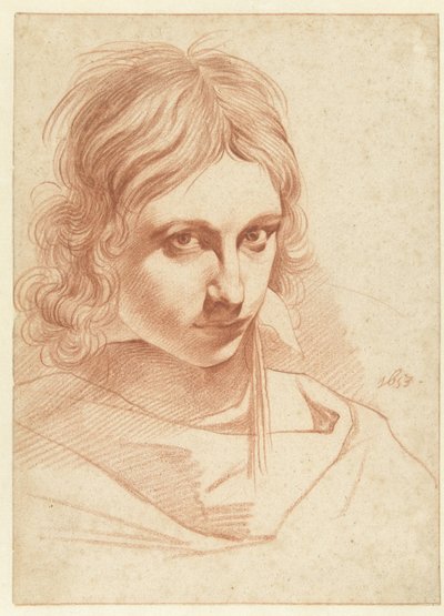 Leendert van der Cooghen の自画像 (?) 作： Leendert van der Cooghen