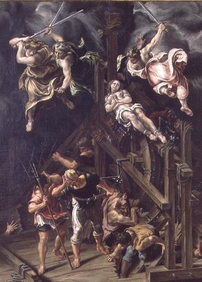 聖カタリナの殉教 作： Lelio Orsi da Novellara