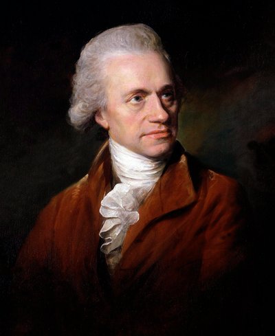 フレデリック・ウィリアム・ハーシェル卿の肖像 1738-1822, 1785. 作： Lemuel Abbott