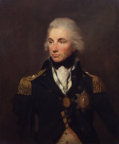 ホレイショネルソン1758-1805、1797 作： Lemuel Francis Abbott
