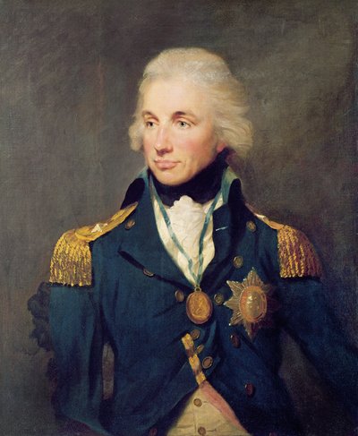 ホレイショネルソン（1758-1805）の肖像、子爵ネルソン、1797 作： Lemuel Francis Abbott