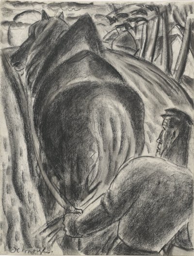 朝（オブジェクトのタイトル） 作： Leo Gestel (signed by artist)