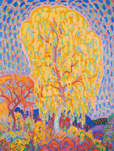 秋の木 作： Leo Gestel