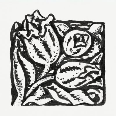 フラワー・バッド（1891年頃～1941年） 作： Leo Gestel