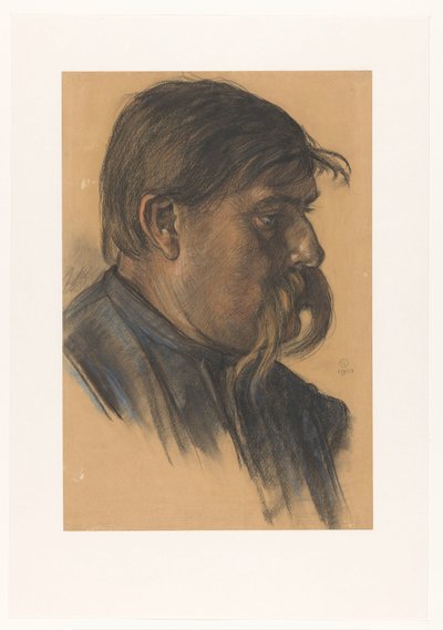 港湾労働者の頭 作： Leo Gestel