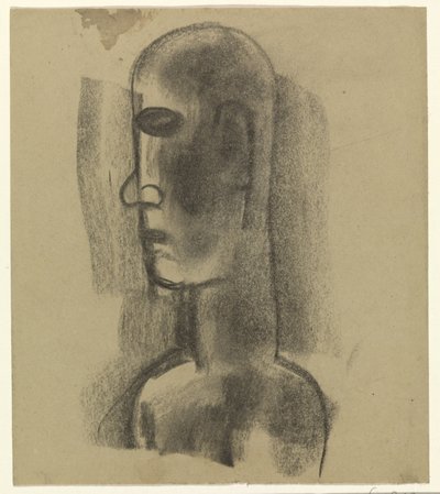 男性の頭 作： Leo Gestel