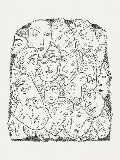マスク 作： Leo Gestel