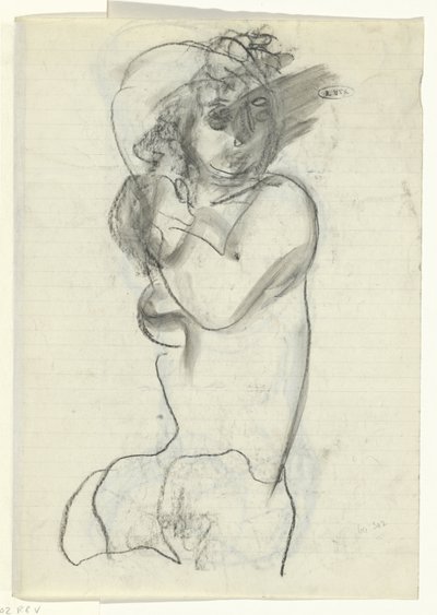 裸の女性 作： Leo Gestel