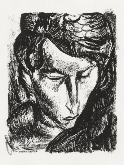 『無名の女性の肖像』（1891年頃～1941年頃） 作： Leo Gestel