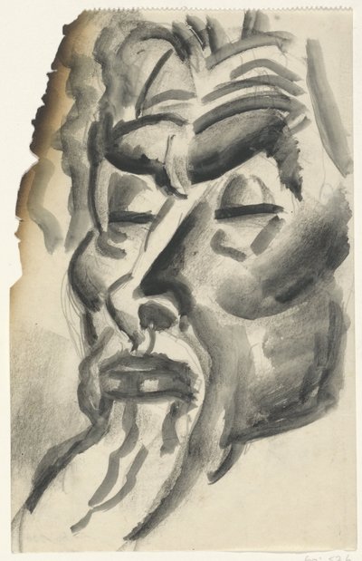 ヤン・トゥーロップの肖像 作： Leo Gestel