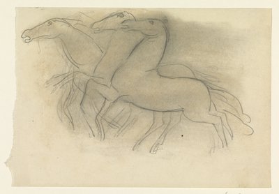 走る馬 作： Leo Gestel