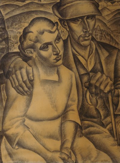 バイエルンの森で婚約者 作： Leo Gestel
