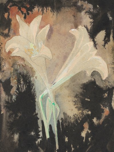 『二つの花』（1902年）　レオ・ゲステル作 作： Leo Gestel