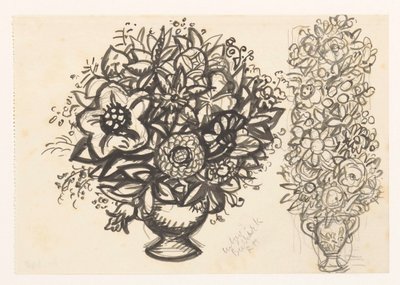 2 つの花瓶 作： Leo Gestel