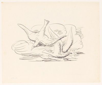 2羽のカモメ 作： Leo Gestel