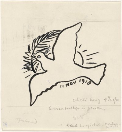 平和の鳩 作： Leo Gestel