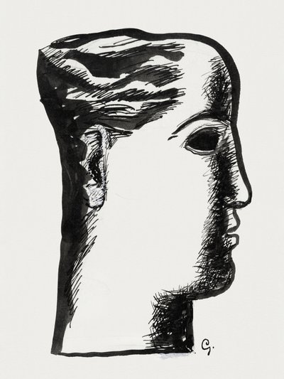 『女性の頭部』（1891年頃～1941年） 作： Leo Gestel