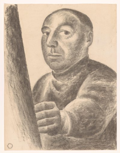 自画像 作： Leo Gestel