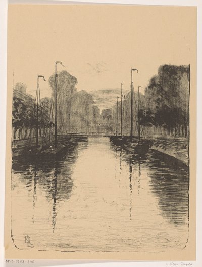 Singel te Utrecht (オブジェクトの元のタイトル) 作： Leo Klein von Diepold