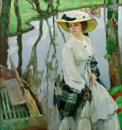 海岸にて 作： Leo Putz