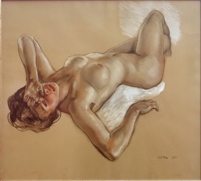 リクライニング・ヌード（アリッサ 作： Leo Putz