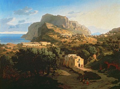 カプリ島の風景 作： Leo von Klenze