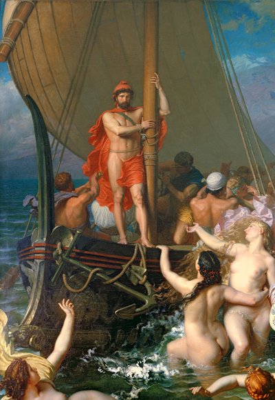 ユリシーズとサイレン（154170の詳細） 作： Leon Auguste Adolphe Belly