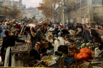 ホール 作： Leon Augustin Lhermitte