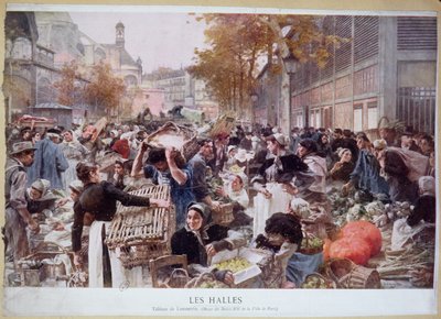 レアール、1893年 作： Leon Augustin Lhermitte