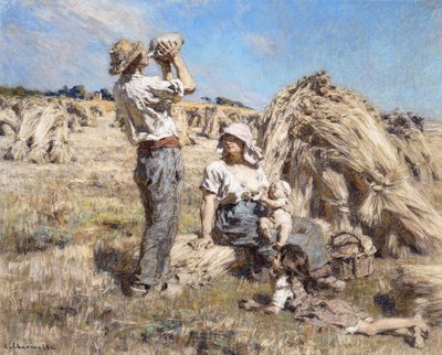 マタニティ、 作： Leon Augustin Lhermitte