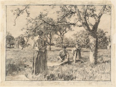 春 作： Leon Augustin Lhermitte
