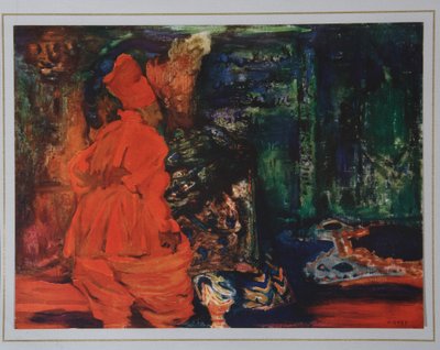 ハーレムの秘密。 N.リムスキーコルサコフのバレエシェハラザードc。 1910 作： Leon Bakst