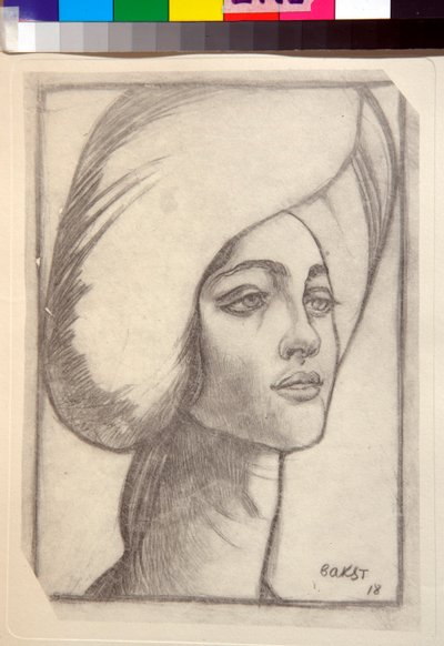 マダムTの肖像 作： Leon Bakst