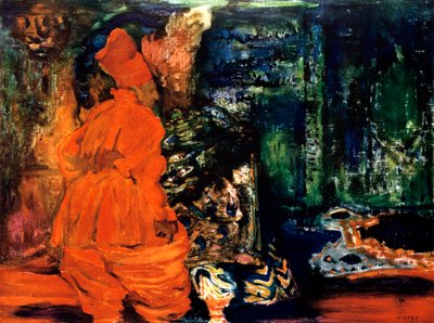 ハーレムの宗派、バレエのデザインセット、c1913 作： Leon Bakst