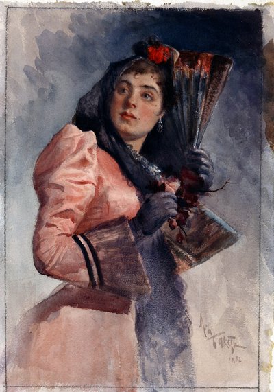 ビゼーが演出したオペラ「カルメン」のキャラクター 作： Leon Bakst