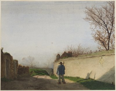  作： Léon Bonvin