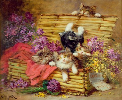 不明な画像 作： Leon Charles Huber
