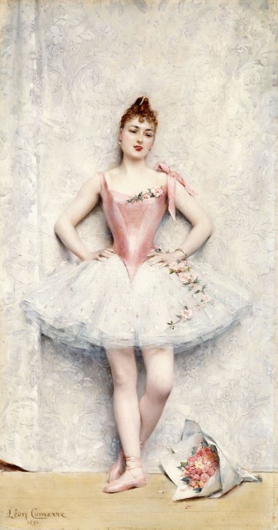 ダンス、 作： Leon Francois Comerre