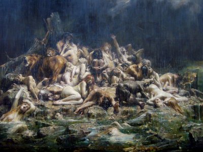 大洪水 作： Leon Francois Comerre