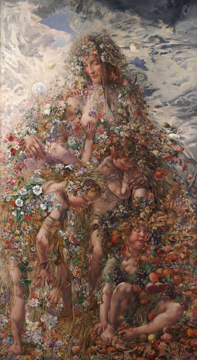 自然または豊かさ 作： Leon Henri Marie Frederic
