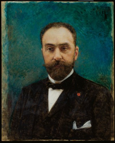 チャールズエフルシの肖像、1906年 作： Leon Joseph Florentin Bonnat