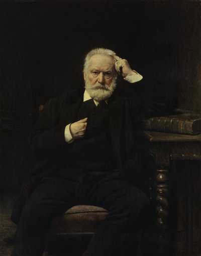 ヴィクトル・ユーゴーの肖像（1802-85）1879 作： Leon Joseph Florentin Bonnat