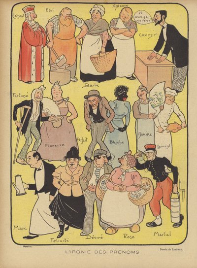 ル・リールのイラスト 作： Leon Lebegue