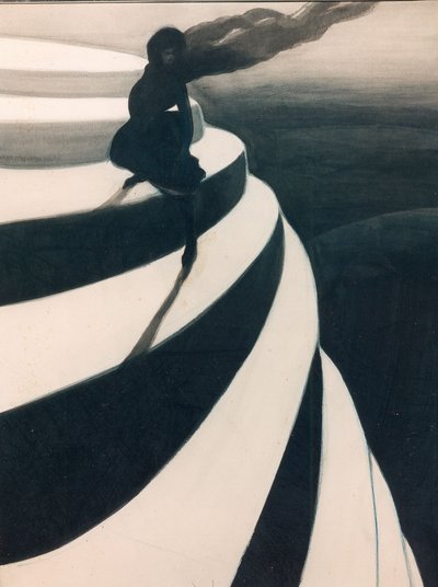 めまいめまい、1908年。 作： Leon Spilliaert