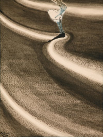 ガールズ・アット・ザ・ウェーブズ; 波の前の女の子 作： Leon Spilliaert