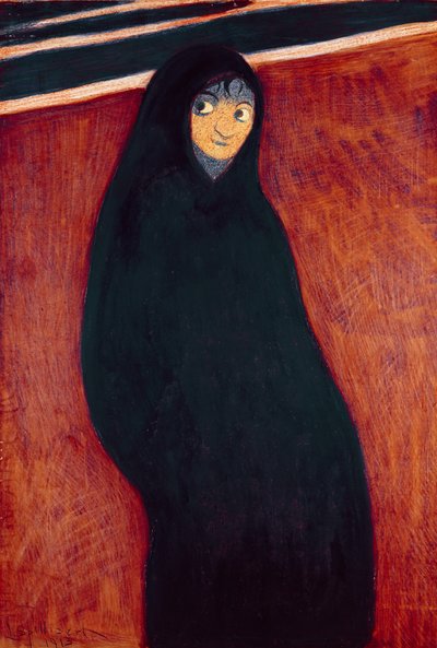 Figura encapuzada 作： Leon Spilliaert