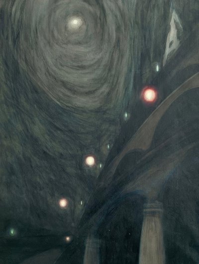 L.Spilliaert、Moonlight 作： Leon Spilliaert