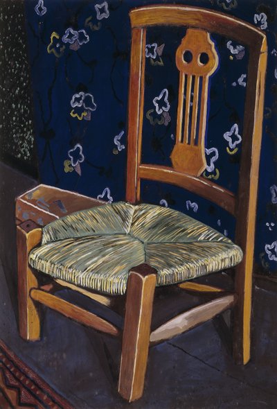 マドレーヌの椅子; La Chaise de Madeleine - マドレーヌの椅子、1925年頃（カードにガッシュ） 作： Leon Spilliaert