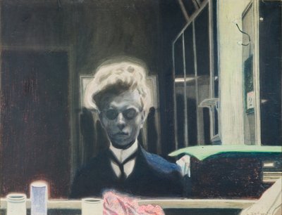 Auto-retrato 作： Leon Spilliaert