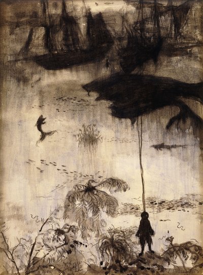 くじら; レ バレイン - ザ ホエールズ 作： Leon Spilliaert
